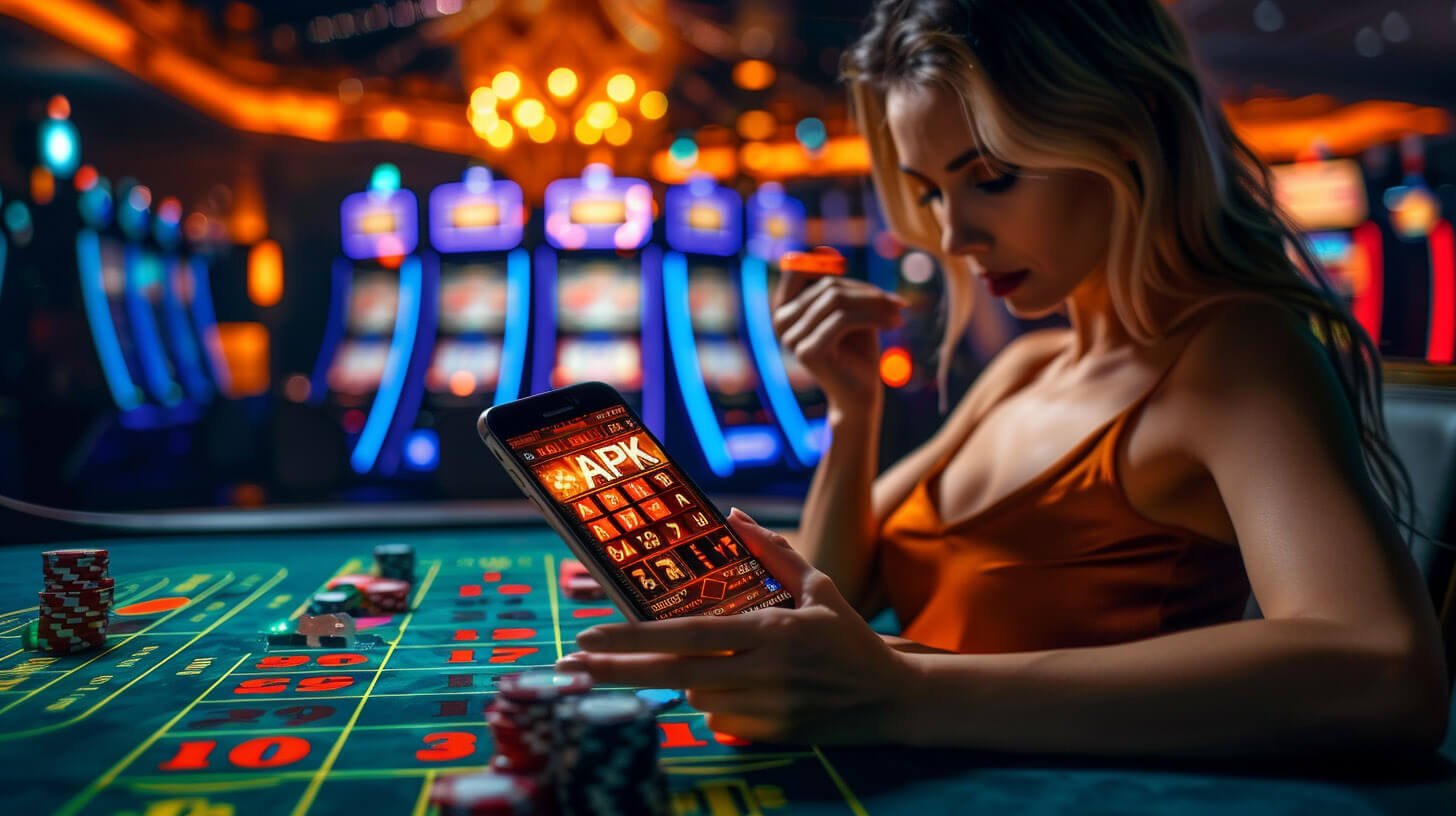 Tampilan dasbor multi-olahraga dengan opsi Liga 1 dan permainan live casino